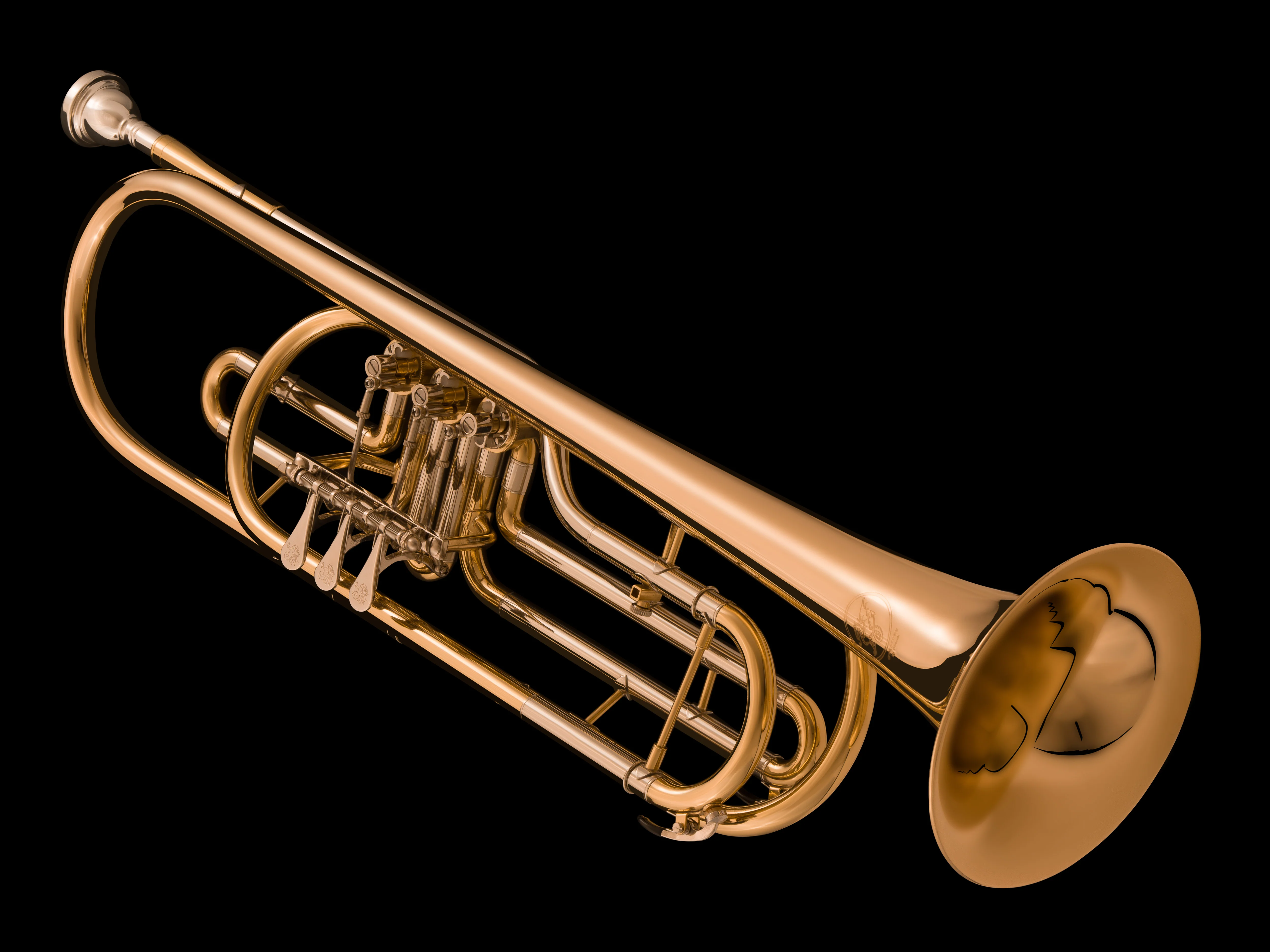 Bb Bass Trumpet (rotary valve) – BT2 - Image 3