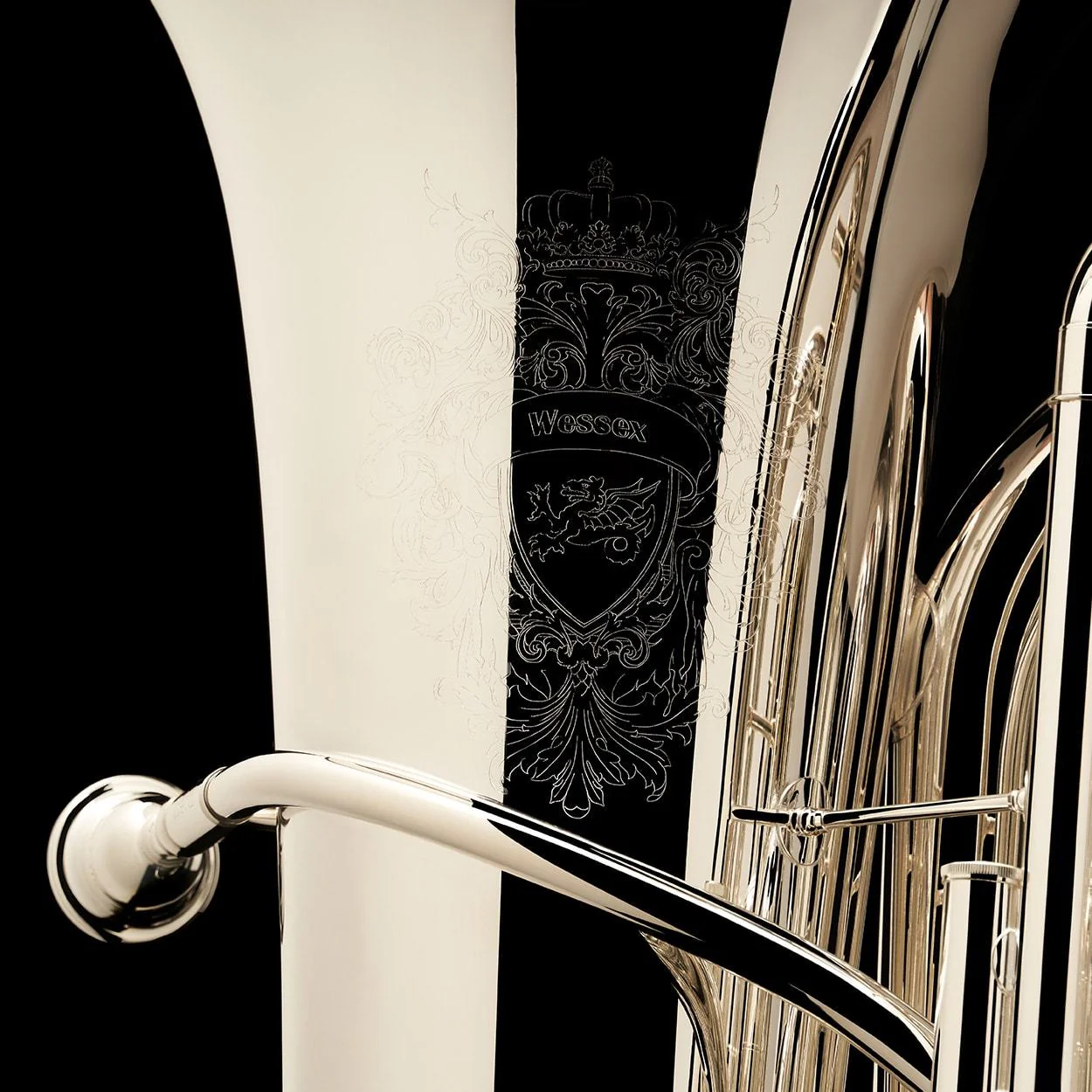 BBb 4/4 Tuba with 5-valves 'Viverna' - TB480P - Image 14