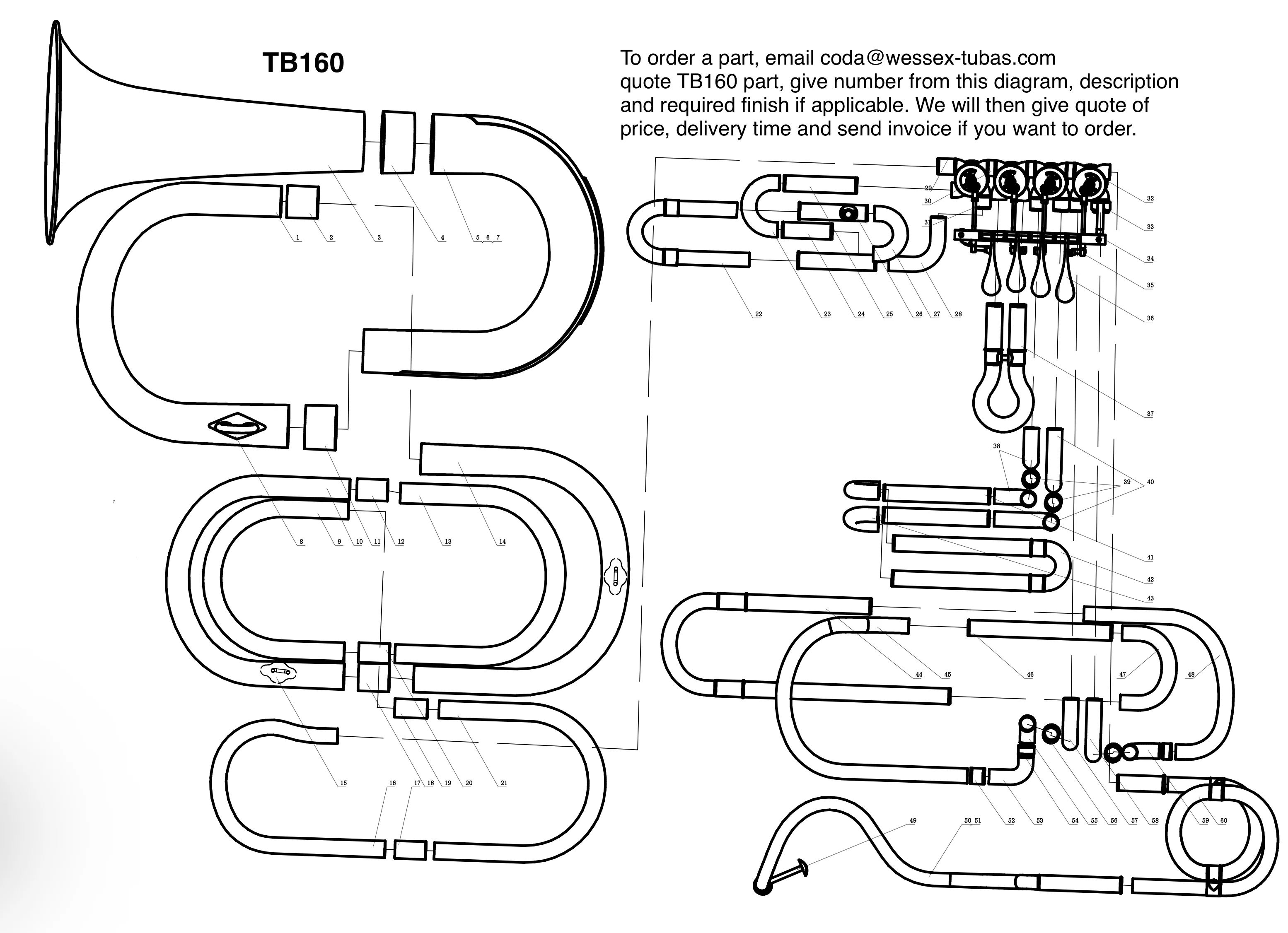 BBb Travel Tuba (tornister tuba) ‘Mighty Midget’ – TB160 - Image 11