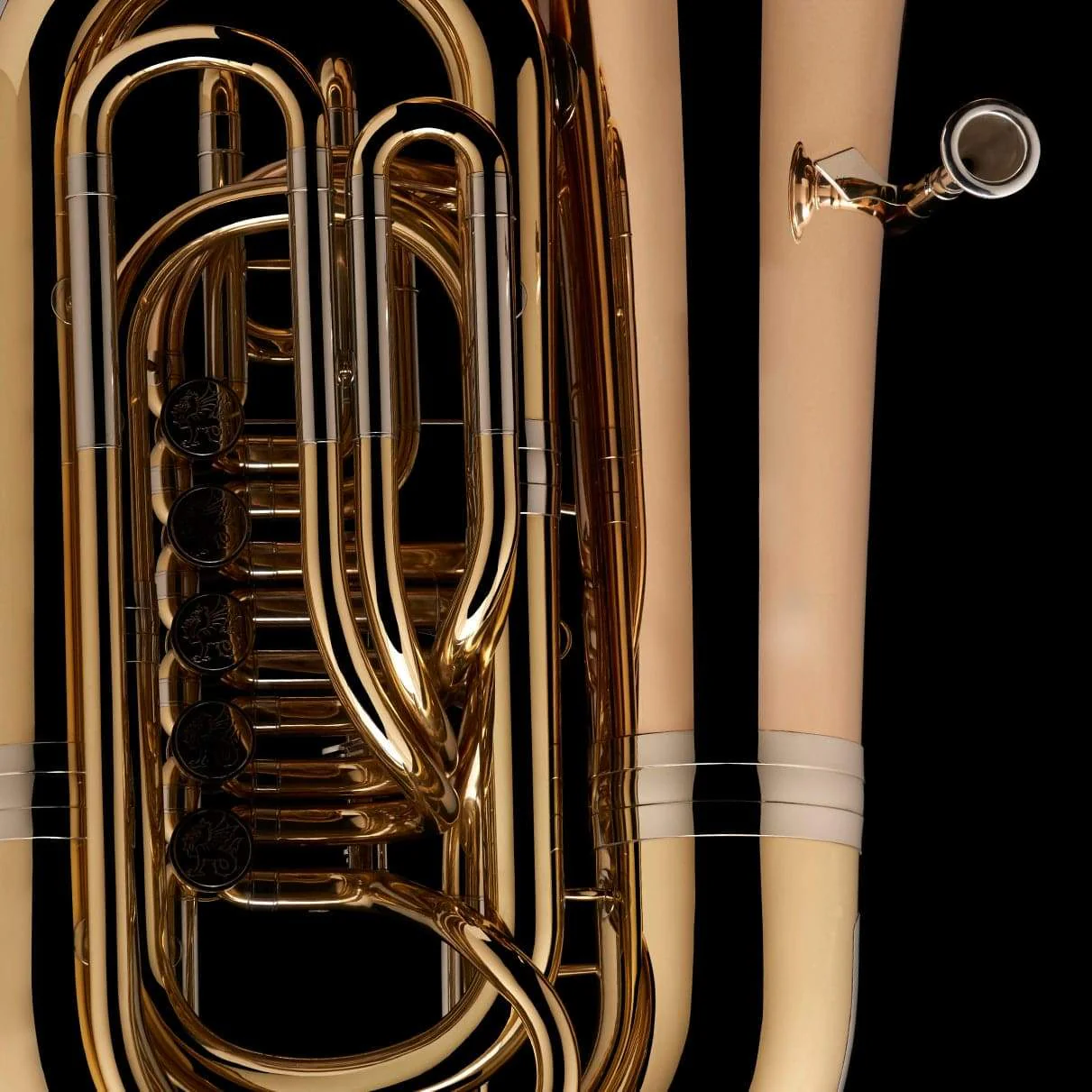 CC 5/4 Rotary Valve Tuba ‘Anton’ – TC491 - Image 4