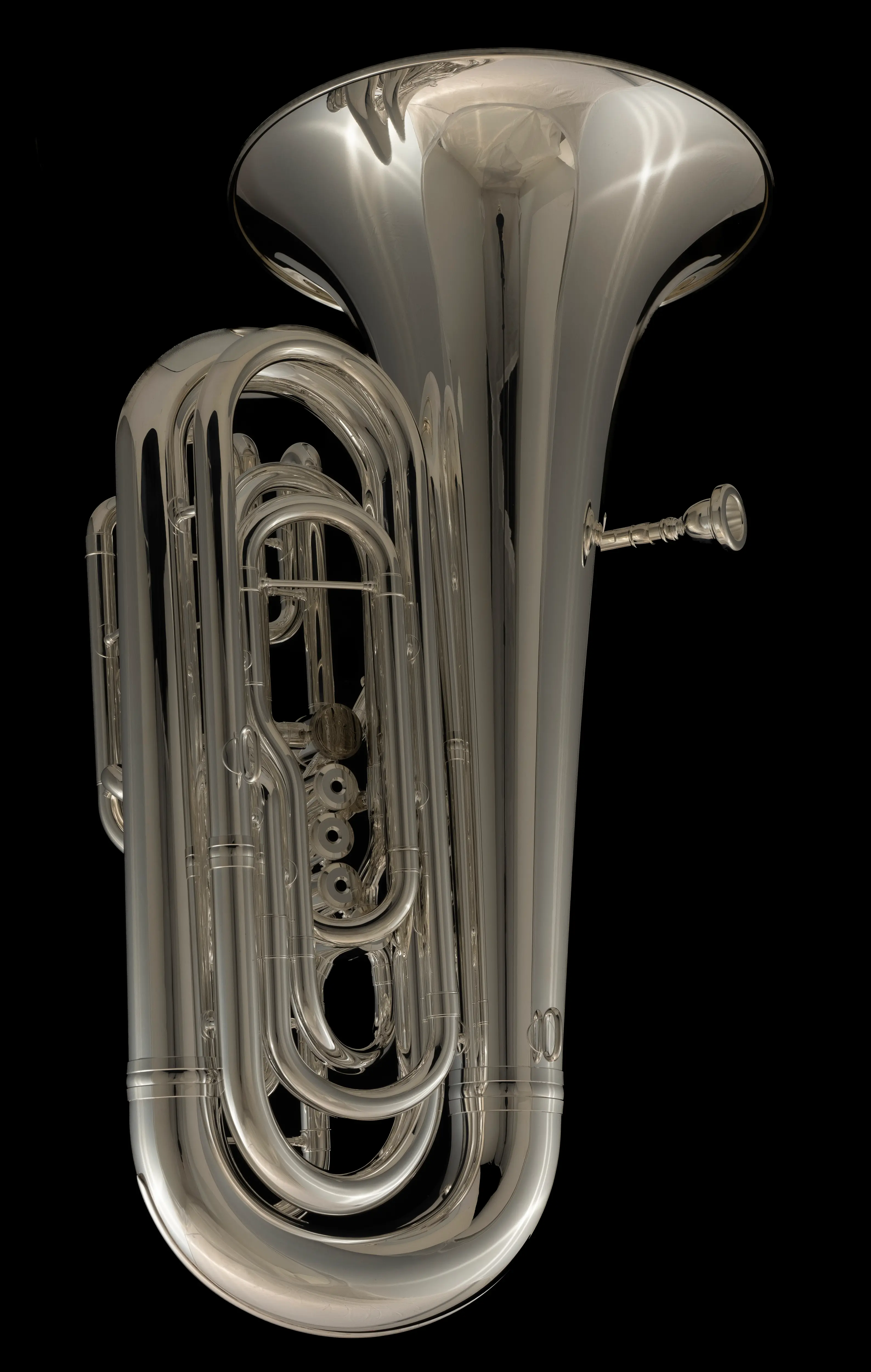 Compact CC piston-valve tuba "Valencia" with 5-valves - TC421 - Image 4