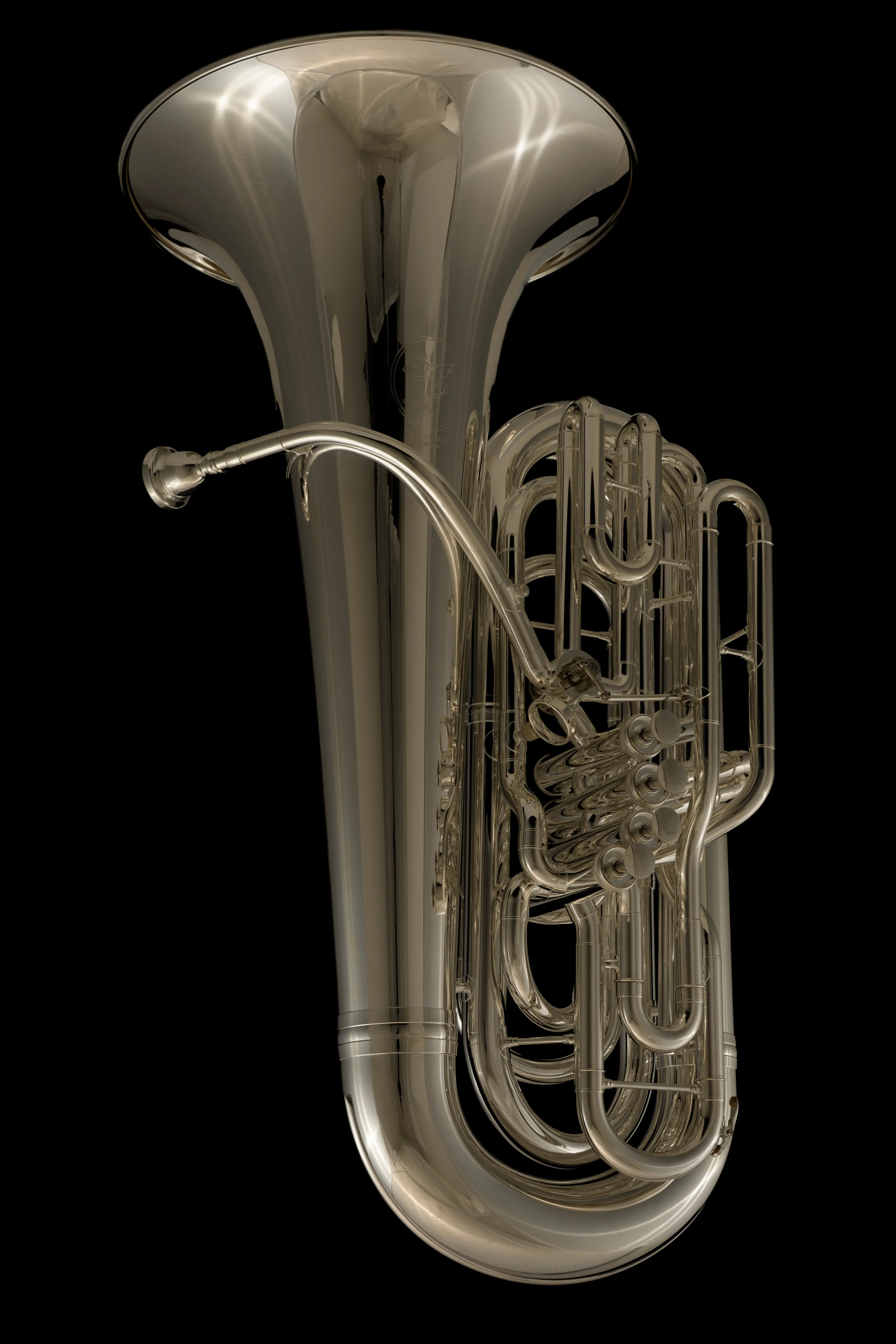 Compact CC piston-valve tuba "Valencia" with 5-valves - TC421 - Image 5